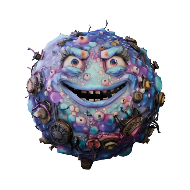Oyunun özgün Balllio 3D karakteri